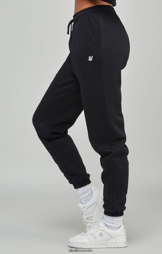 Women Apparel TB82N177 SikSilk Black Essential Jogger