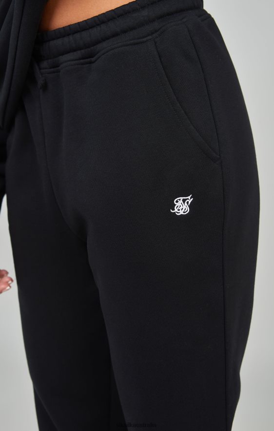 Women Apparel TB82N177 SikSilk Black Essential Jogger