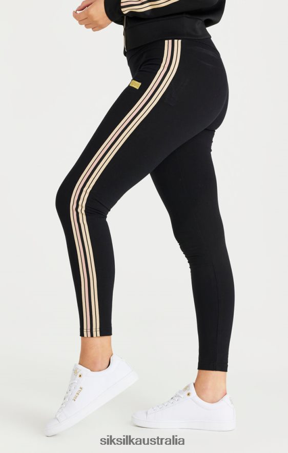 Women Apparel TB82N173 SikSilk Black High Waist Legging
