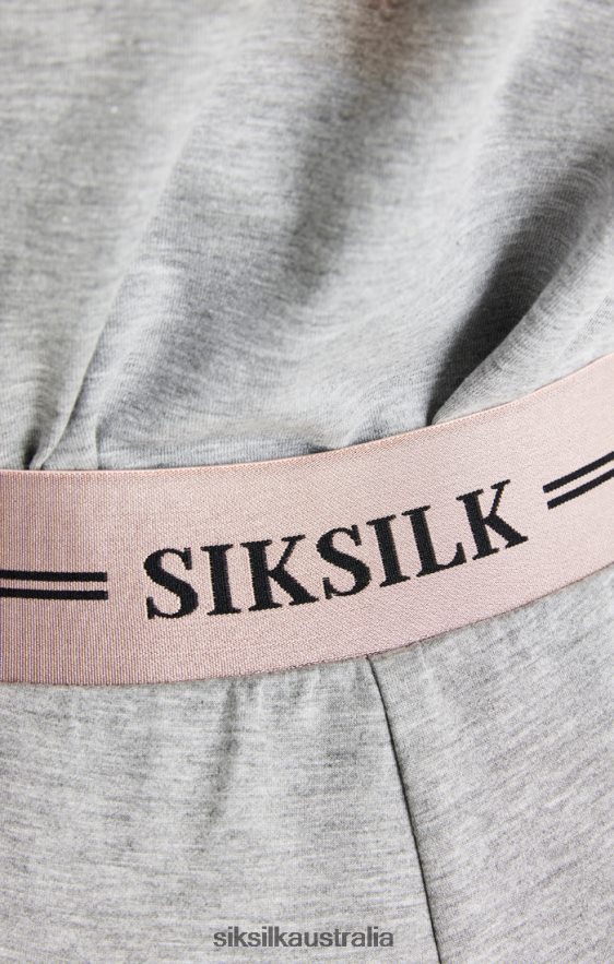 Women Apparel TB82N186 SikSilk Grey Marl Track Pant