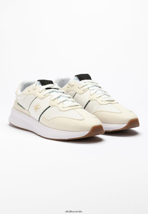 Women Footwear TB82N251 SikSilk Ecru Wira Racer Trainer