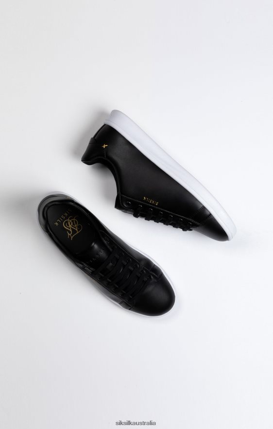 Women Footwear TB82N256 SikSilk Black Low-Top Casual Trainer