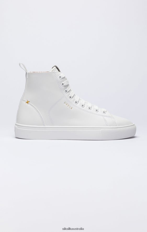 Women Footwear TB82N257 SikSilk White Classic High-Top Trainer