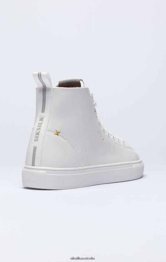 Women Footwear TB82N257 SikSilk White Classic High-Top Trainer