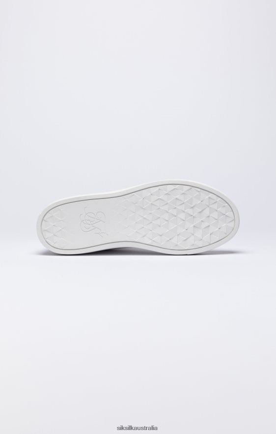 Women Footwear TB82N257 SikSilk White Classic High-Top Trainer