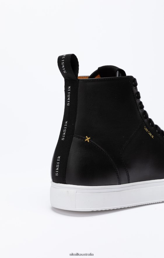 Women Footwear TB82N260 SikSilk Black Classic High-Top Trainer