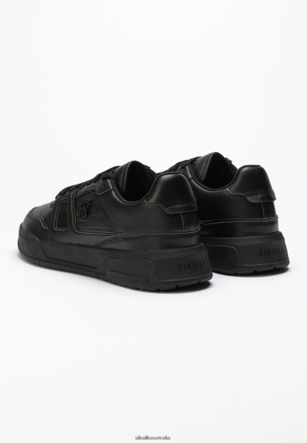 Women Footwear TB82N263 SikSilk Black Low Top Court Trainer