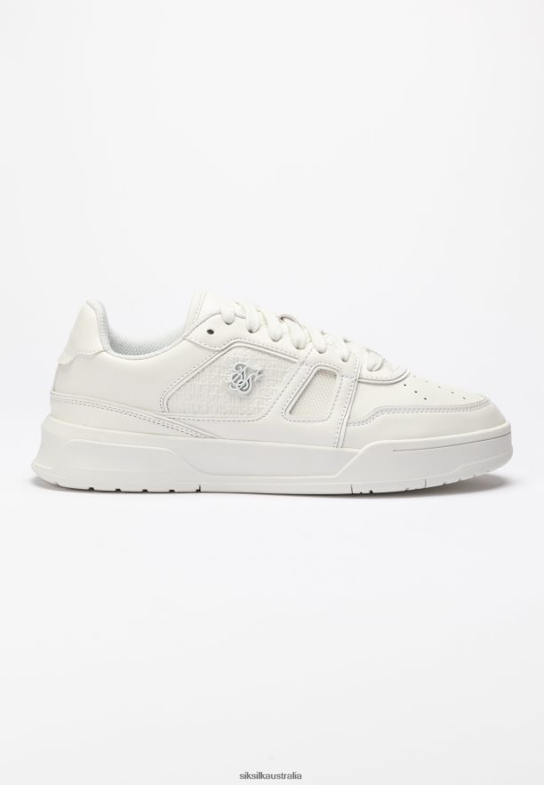 Women Footwear TB82N268 SikSilk Off White Low Top Court Trainer