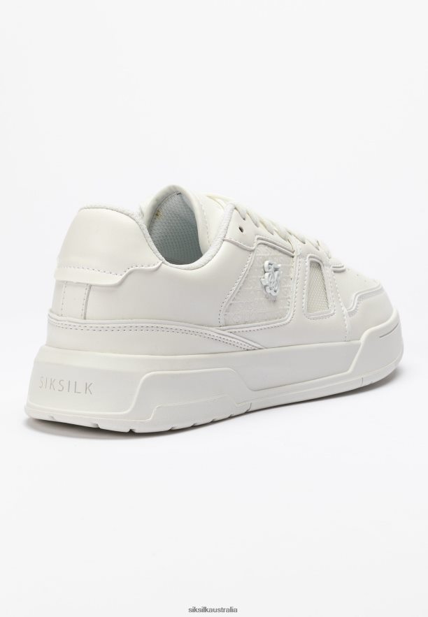 Women Footwear TB82N268 SikSilk Off White Low Top Court Trainer