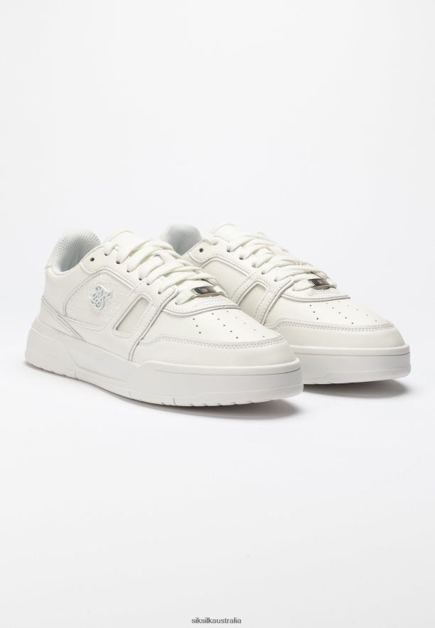 Women Footwear TB82N268 SikSilk Off White Low Top Court Trainer