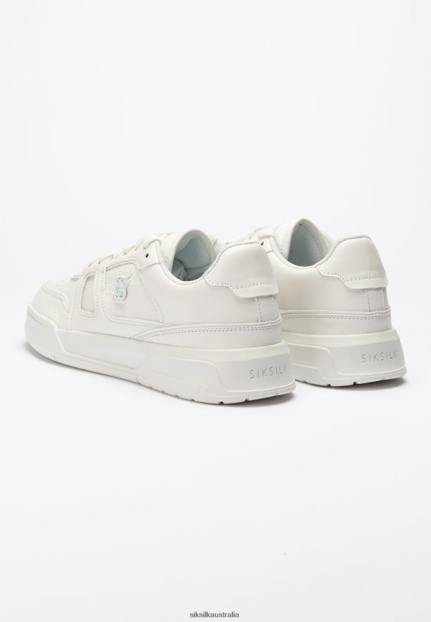 Women Footwear TB82N268 SikSilk Off White Low Top Court Trainer