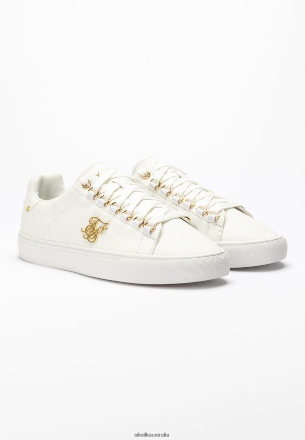 Women Footwear TB82N269 SikSilk White Barra Snakeskin Effect