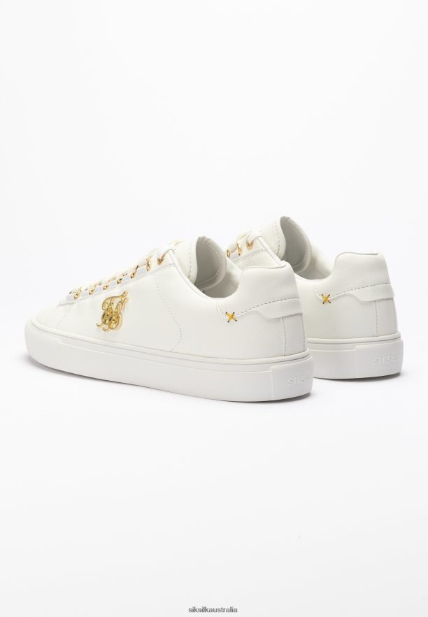 Women Footwear TB82N269 SikSilk White Barra Snakeskin Effect