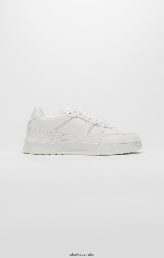 Women Footwear TB82N272 SikSilk White Low-Top Court Trainer