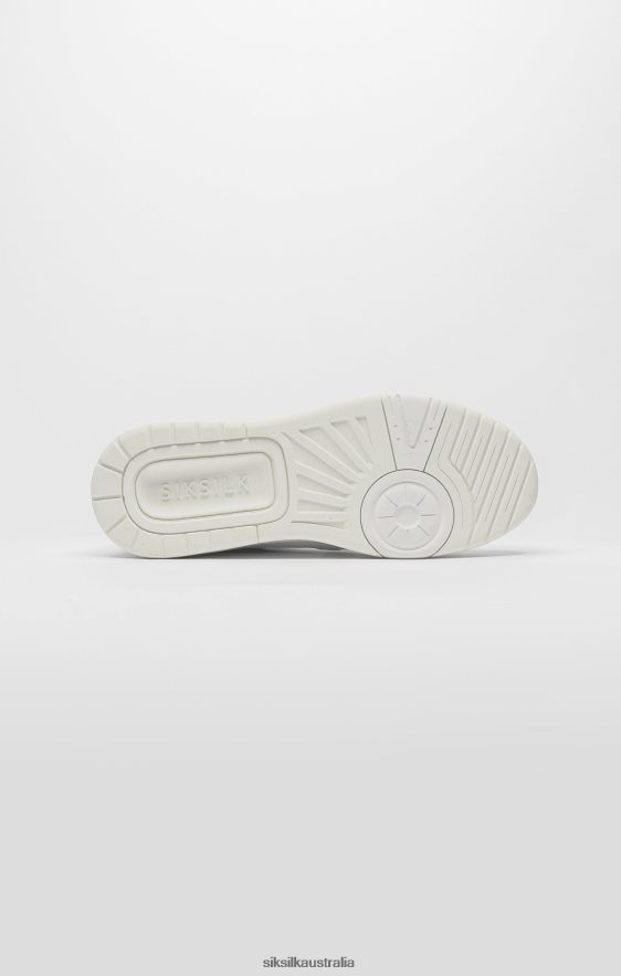 Women Footwear TB82N272 SikSilk White Low-Top Court Trainer