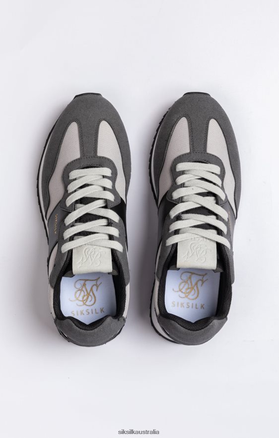 Women Footwear TB82N273 SikSilk Black Retro Running Trainer