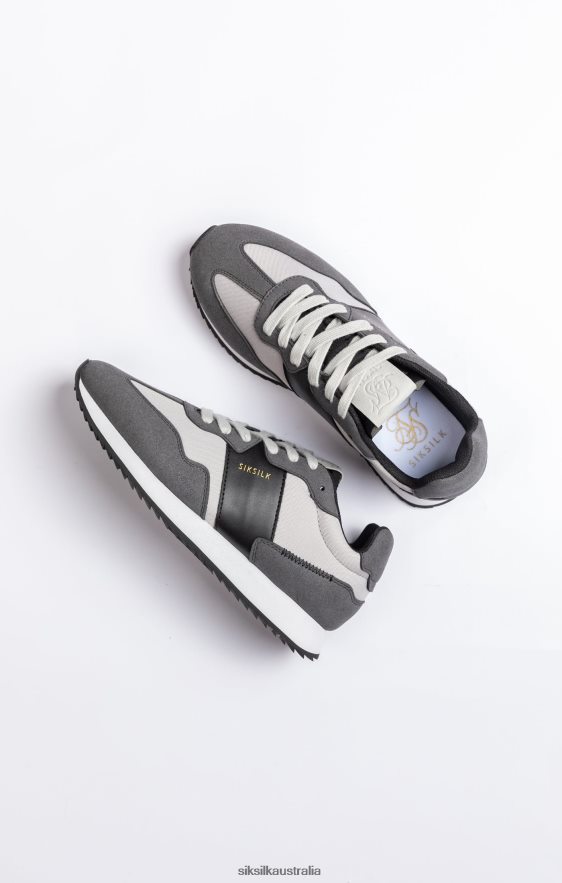 Women Footwear TB82N273 SikSilk Black Retro Running Trainer