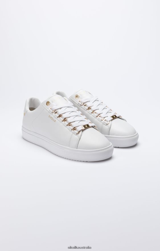Women Footwear TB82N275 SikSilk Barra - White White & Gold