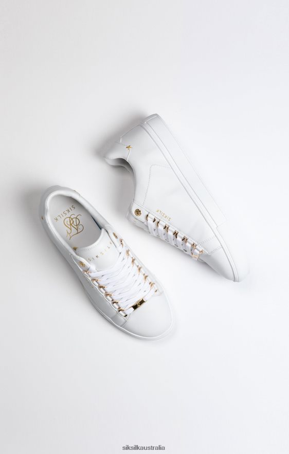 Women Footwear TB82N275 SikSilk Barra - White White & Gold