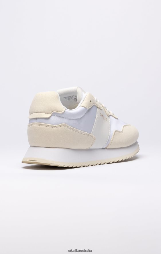 Women Footwear TB82N276 SikSilk White Retro Running Trainer