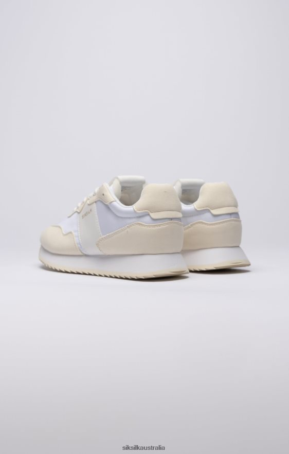 Women Footwear TB82N276 SikSilk White Retro Running Trainer