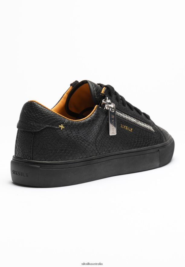 Women Footwear TB82N277 SikSilk Black Kirkie Snakeskin