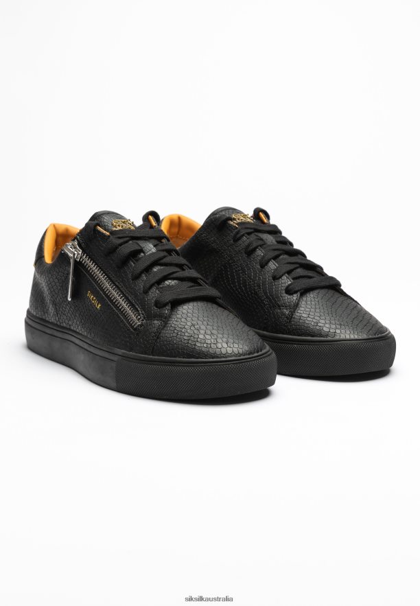 Women Footwear TB82N277 SikSilk Black Kirkie Snakeskin
