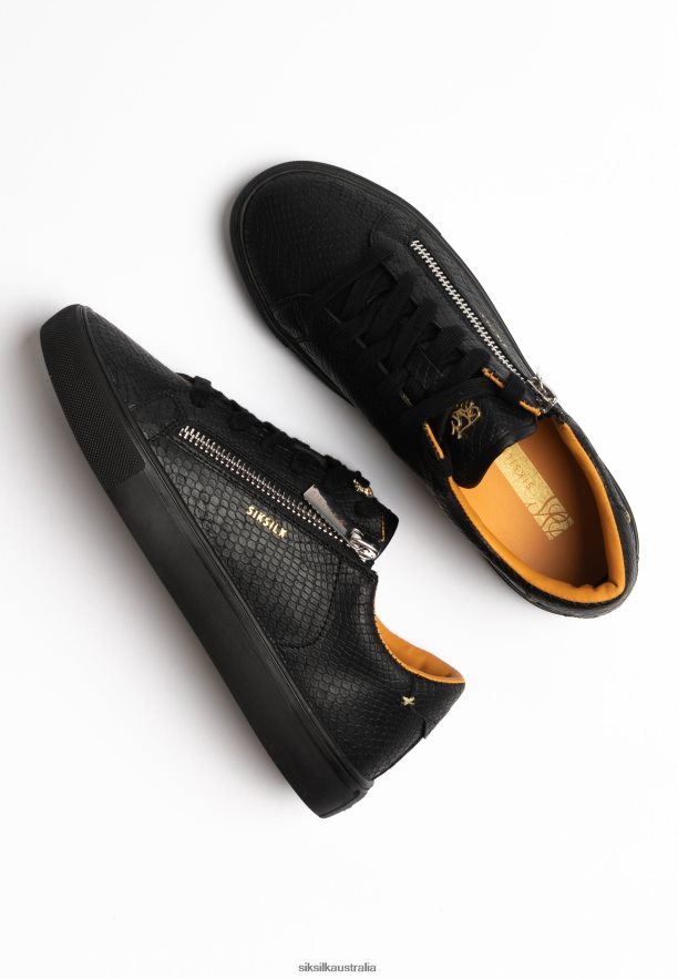 Women Footwear TB82N277 SikSilk Black Kirkie Snakeskin