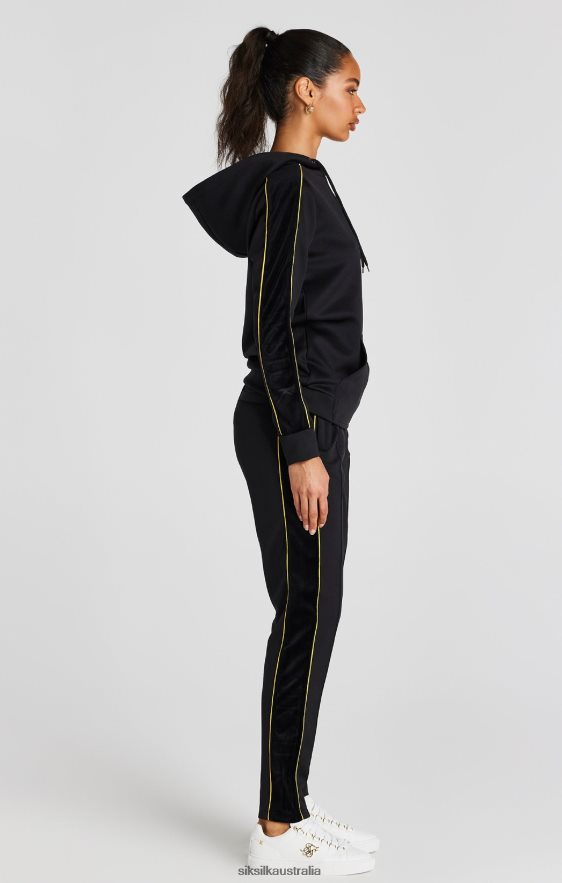 Women Apparel TB82N106 SikSilk Black Track Top