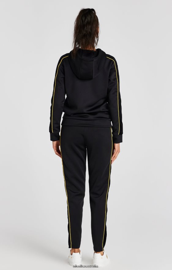 Women Apparel TB82N106 SikSilk Black Track Top