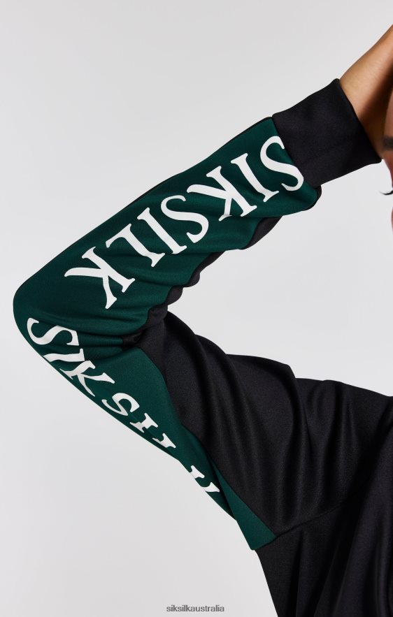 Women Apparel TB82N74 SikSilk Black Track Top