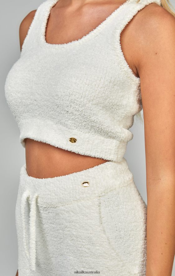 Women Apparel TB82N37 SikSilk Ecru Lounge Bralette