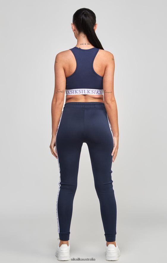 Women Apparel TB82N54 SikSilk Navy Tape Bralette