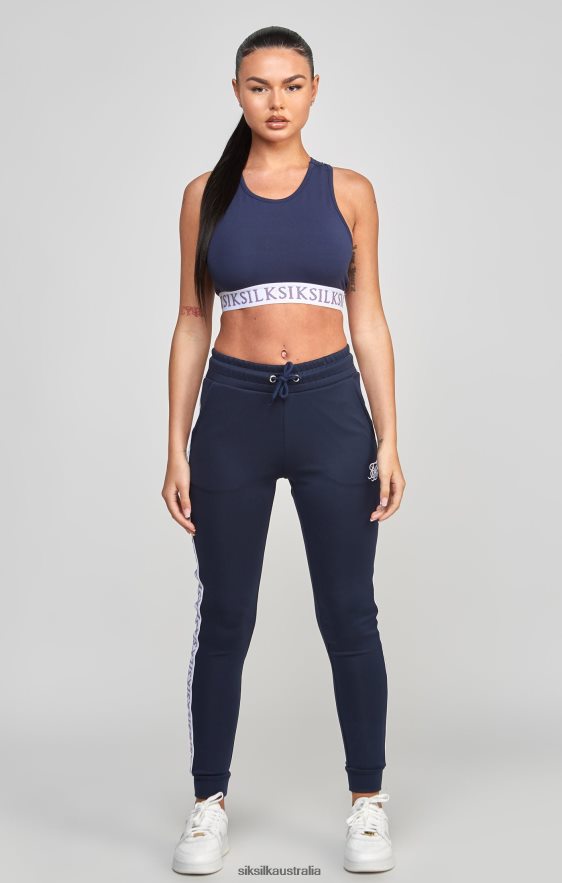 Women Apparel TB82N54 SikSilk Navy Tape Bralette